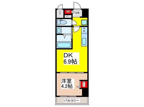 ドムス吉田の物件間取画像